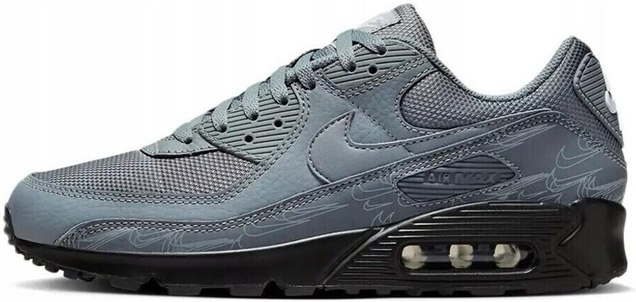Nike Herenschoenen Air Max 90 Zwart- Heren Zwart - Foto 3