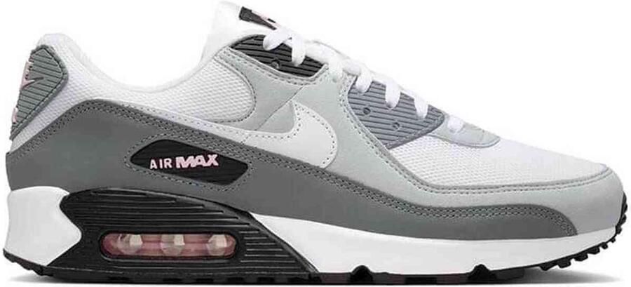 Nike Air Max 90 Sneakers Heren Grijs Mesh Synthetisch