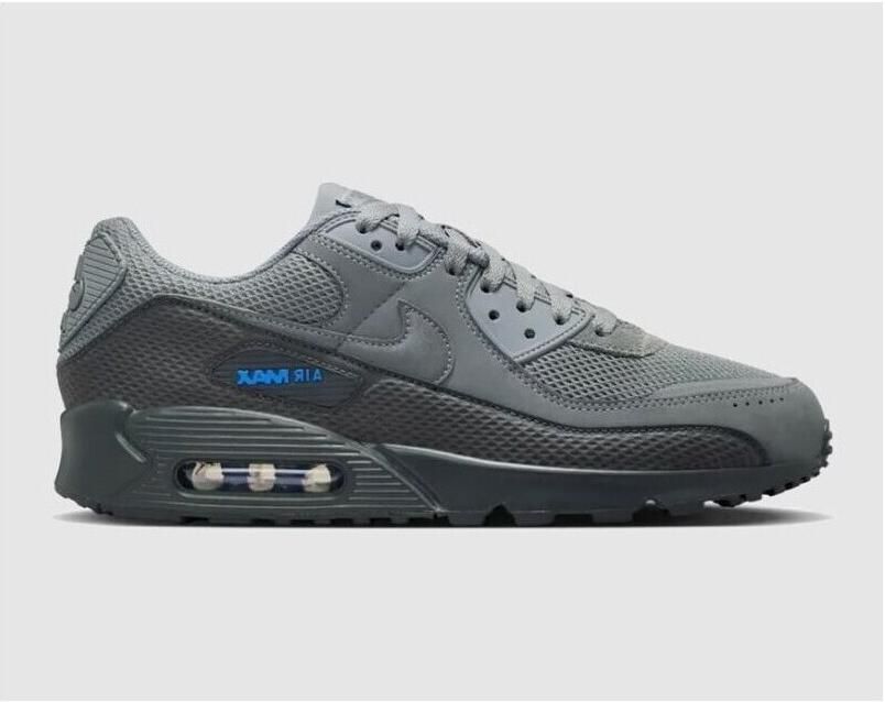 Nike Herenschoenen Air Max 90 Premium Grijs- Heren Grijs - Foto 4