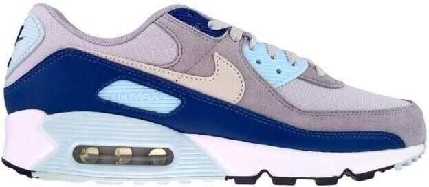 Nike Herenschoenen Air Max 90 Pure Platinum Glacier Blue Court Blue White- Heren Pure Platinum Glacier Blue Court Blue White - Foto 6