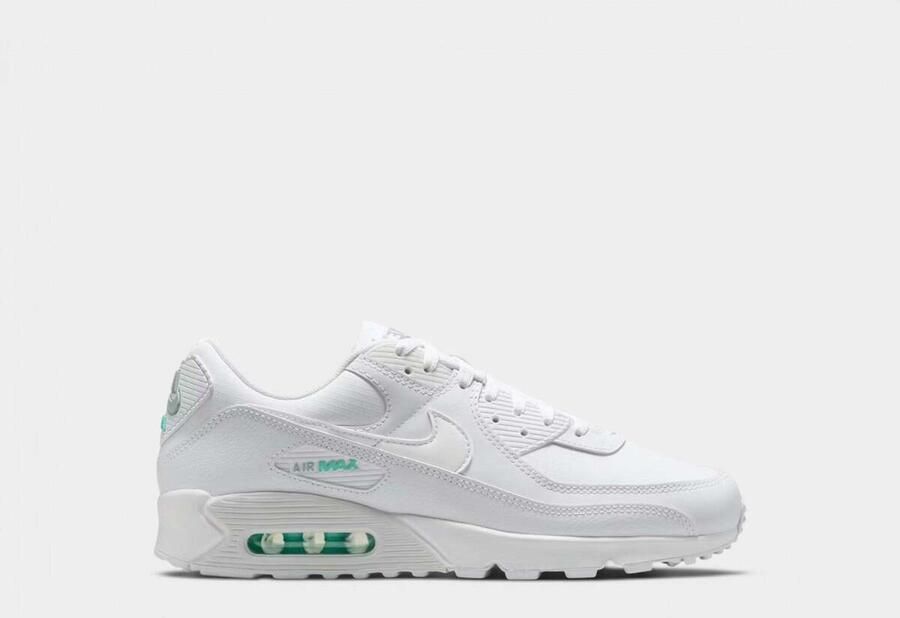 Nike Lage Sneakers Air Max 90 White Hyper Turquoise