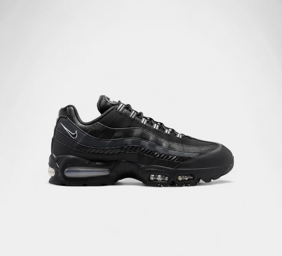 Nike Lage Sneakers Air Max 95 Big Bubble Black Carbon