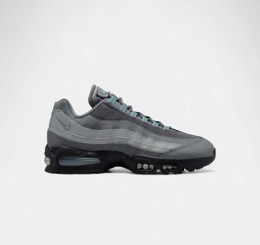 Nike Lage Sneakers Air Max 95 Big Bubble Smoke Grey Cannon
