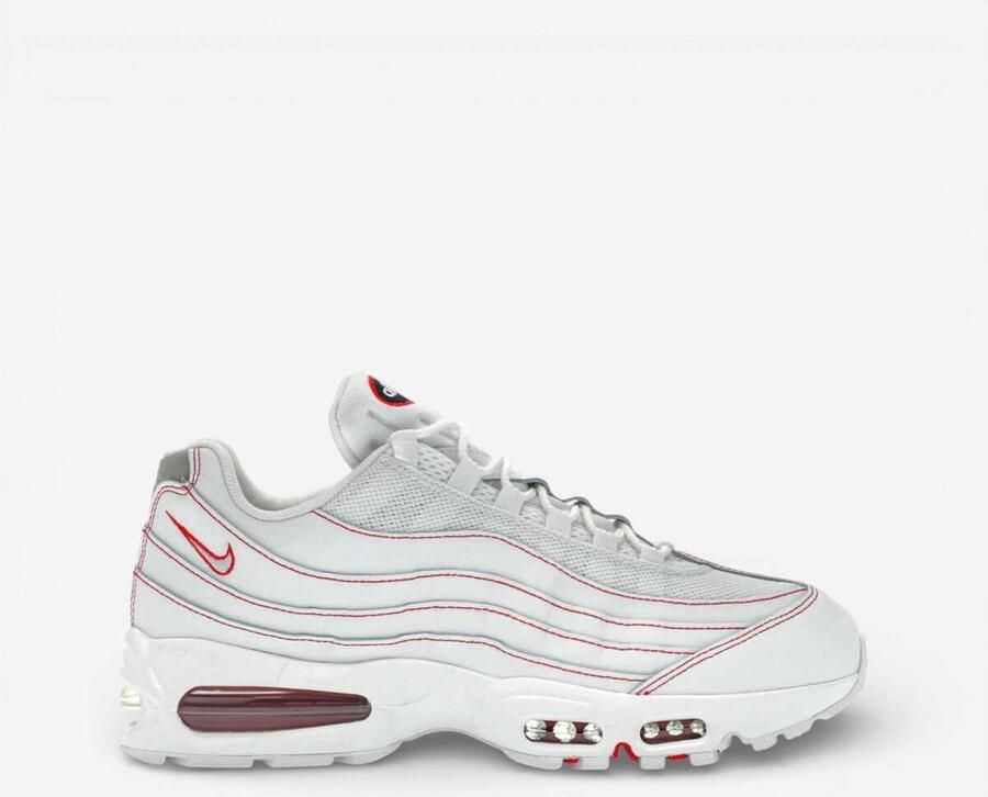 Nike Lage Sneakers Air Max 95 OG Big Bubble White University Red - Foto 2