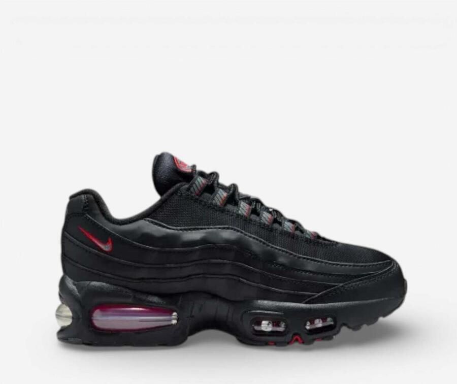 Nike Lage Sneakers Air Max 95 Racing Pack Black University Red