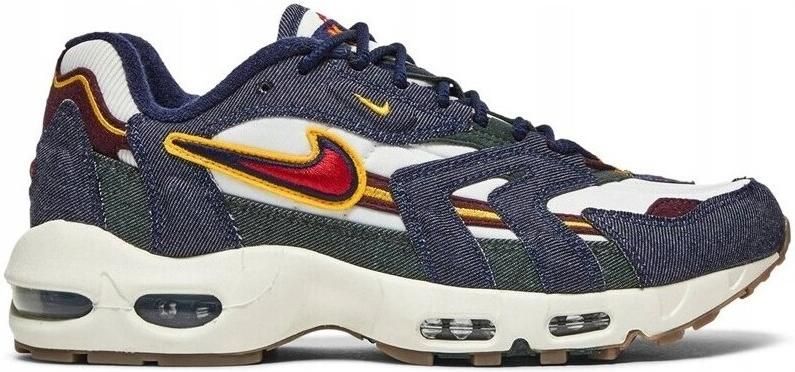 Nike Air Max 96 II QS (Blackened Blue Gym Red) - Foto 2