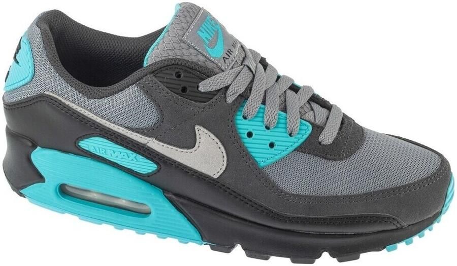 Nike Air Max 90 Dusty Cactus Sneaker Unisex Grijs Zwart Blauw - Foto 2