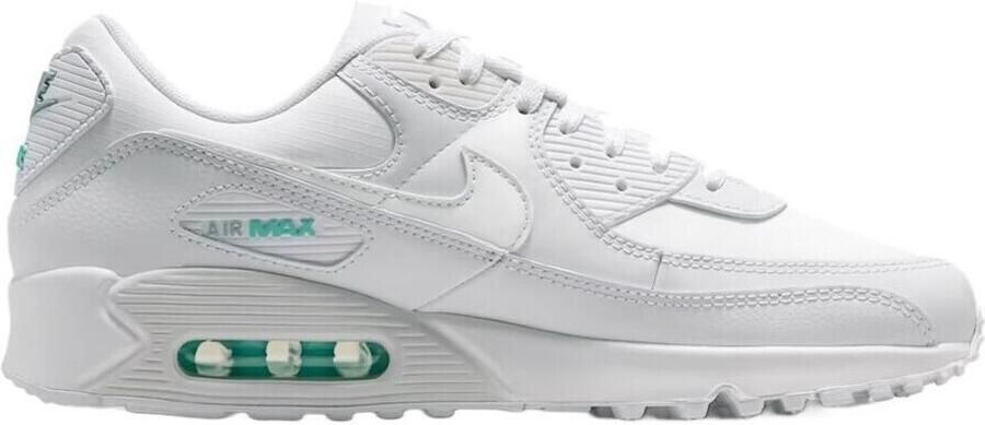 Nike Air Max 90 Wit Hyper Turquoise Photon Dust Wit Air Max Lifestyle Sneakers voor nen - Foto 2