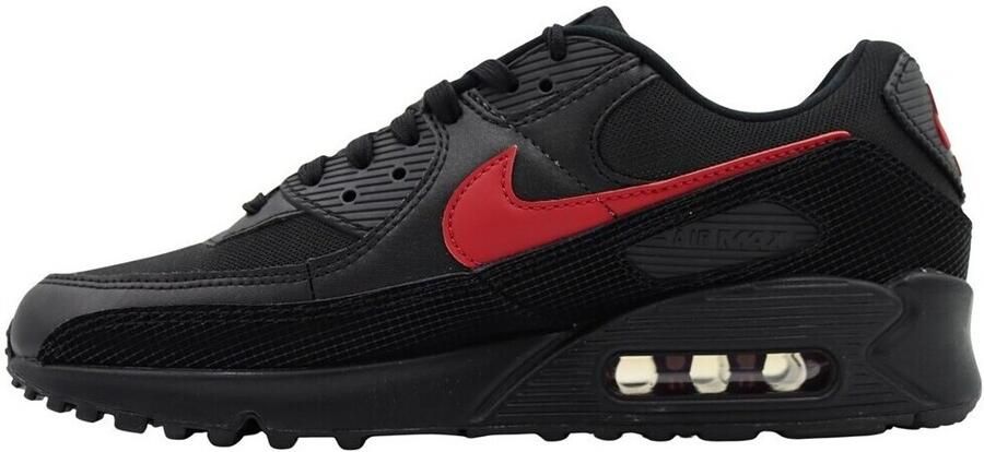 Nike Air Max 90 Unisex Black Tough Red - Foto 2