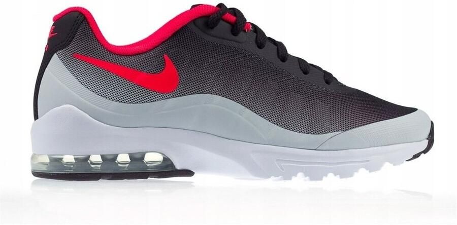 Nike Air Max Invigor Print Sneakers Mannen Zwart Grijs Rood - Foto 2