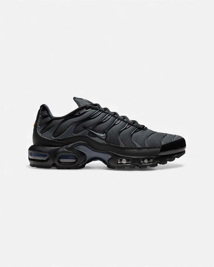 Nike Lage Sneakers Air Max Plus Black Metallic Silver ( 's)
