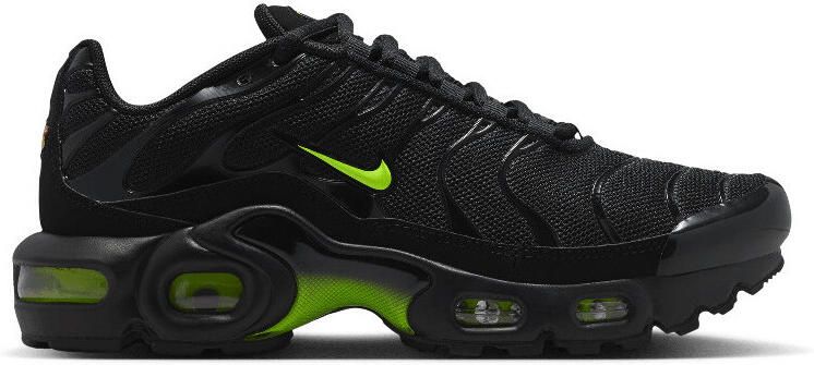 Nike Lage Sneakers Air Max Plus Older Kids' Shoes Black Black Volt Ice