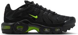 Nike Lage Sneakers Air Max Plus Older Kids' Shoes Black Black Volt Ice