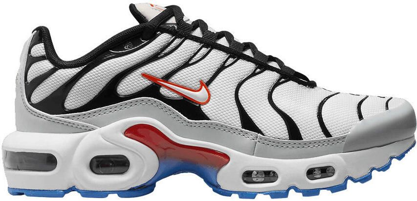 Nike Lage Sneakers Air Max Plus Platinum Black Red (GS)