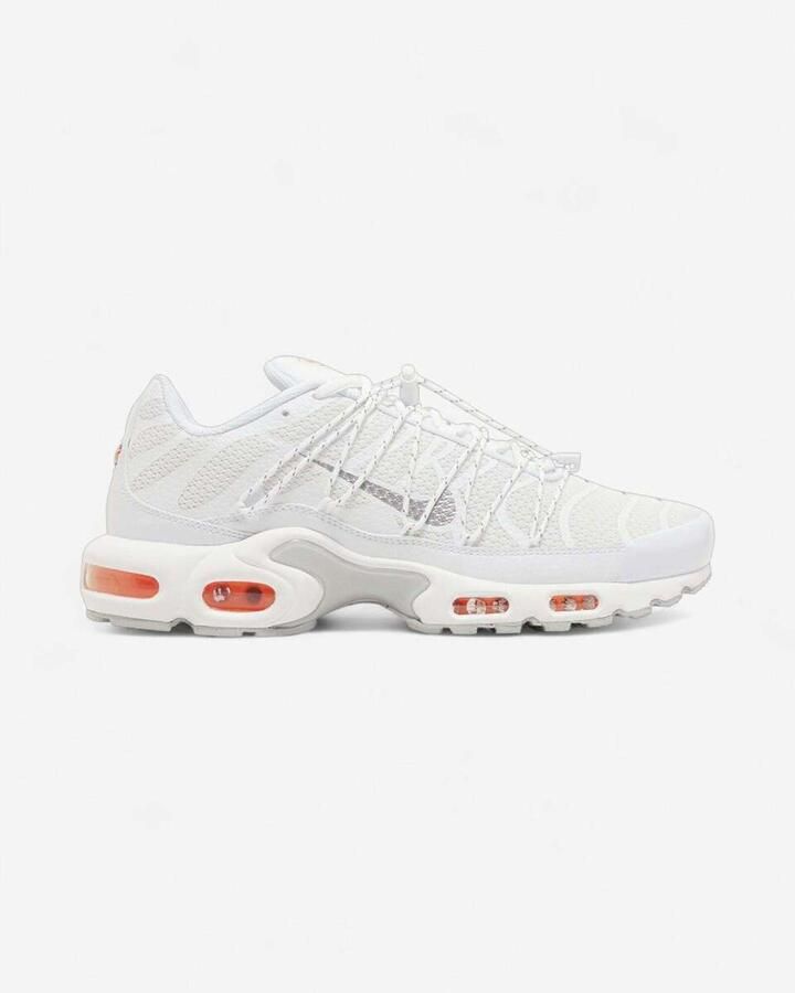 Nike Lage Sneakers Air Max Plus Utility Safety Orange Pure Platinum