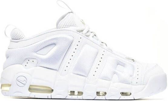 Nike Herenschoenen Air More Uptempo Low White White- Heren White White - Foto 2