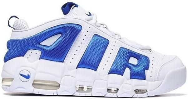Nike Herenschoenen Air More Uptempo Low White- Heren White