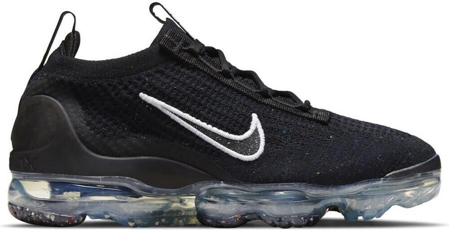 Nike Air VaporMax 2021 FK Flyknit Dames Sneakers Sport Casual Schoenen Zwart DC4112 - Foto 3