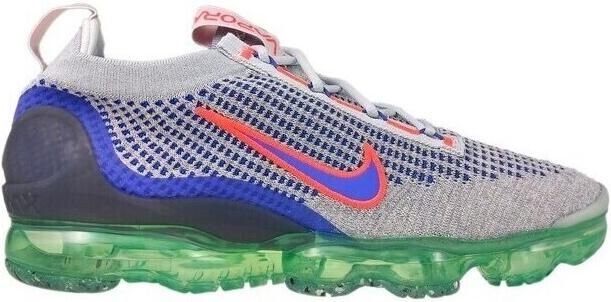 Nike Vapormax 2021 Flyknit Wolf -Grijs Blauw Groen DQ3974 - Foto 2