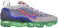 Nike Vapormax 2021 Flyknit Wolf -Grijs Blauw Groen DQ3974 - Lichtgrijs