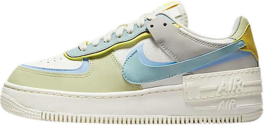 Nike AF1 Shadow Damesschoenen Sail Light Marine Olive Aura Ocean Cube Dames