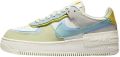 Nike AF1 Shadow Damesschoenen Sail Light Marine Olive Aura Ocean Cube Dames - Blauw