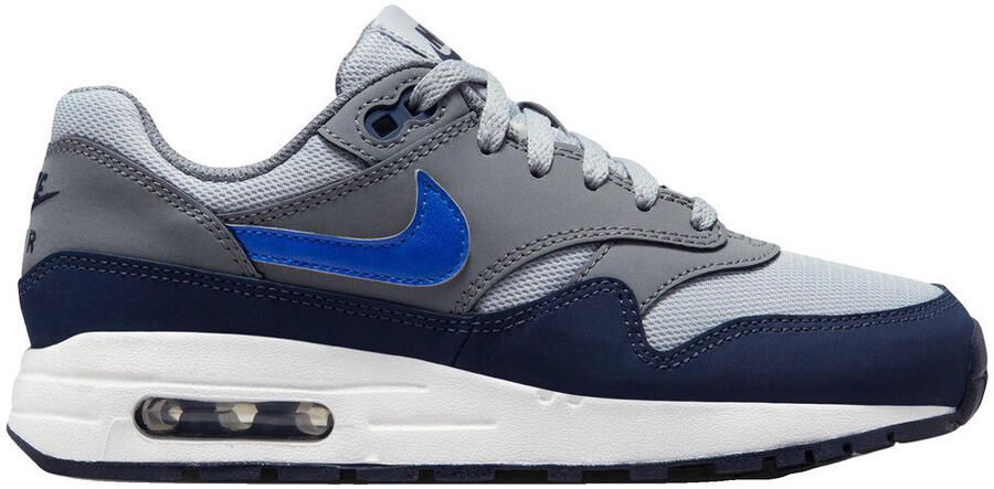 Nike Lage Sneakers Baskets air max 1 cuir et textile