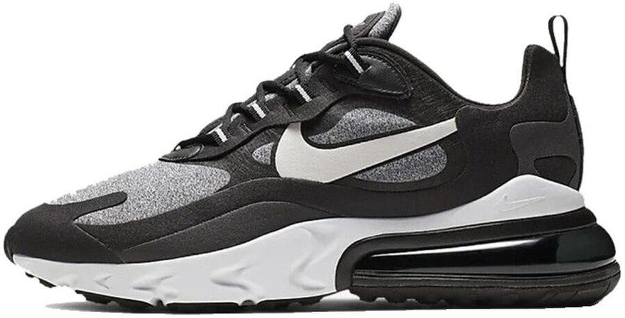 Nike Air Max 270 React Heren Black Off-Noir Vast Grey Grey White Heren