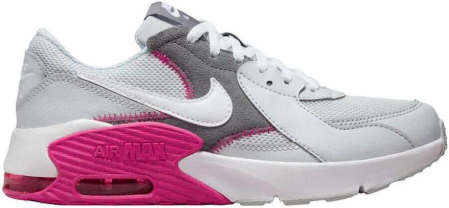 Nike Air Max Excee sneakers lichtgrijs wit fuchsia - Foto 3