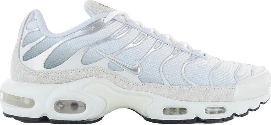 Nike Lage Sneakers Baskets air max plus gris argent