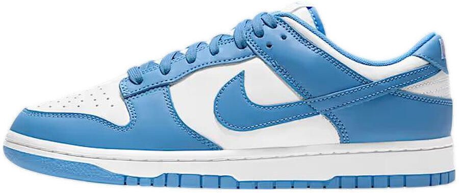 Nike Dunk Low (gs) Basketball Schoenen white university blue white maat: 40 beschikbare maaten:36.5 37.5 38.5 39 40 - Foto 4