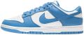 Nike Lage Sneakers Baskets Dunk Low Retro blanc bleu - Blauw