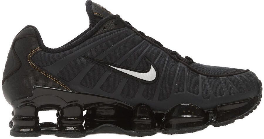 Nike Lage Sneakers Baskets shox tl noir blanc