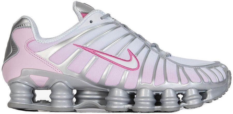 Nike Damesschoenen Shox TL Metallic Platinum Pink Foam White Pinksicle- Dames Metallic Platinum Pink Foam White Pinksicle