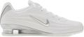 Nike Lage Sneakers Baskets shox z blanc argent métallique - Zilver