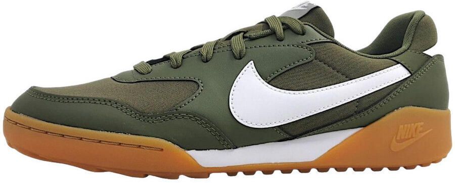 Nike Lage Sneakers Baskets terra manta olive moyen white