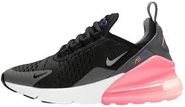 Nike Air Max 270 Junior Black Smoke Grey Sunset Pulse Metallic Silver Kind