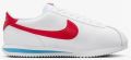 Nike Herenschoenen Cortez Leather Donker Blauw- Heren Donker Blauw - Wit