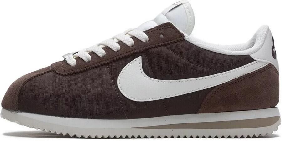 Nike Sportswear Sneakers laag 'CORTEZ' donkerbruin wit - Foto 2