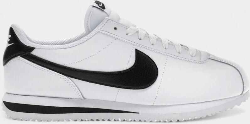 Nike Lage Sneakers Cortez Leather White Black ( 's)