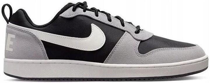 Nike Court Borough Low Prem Sneakers Mannen Zwart Grijs Wit