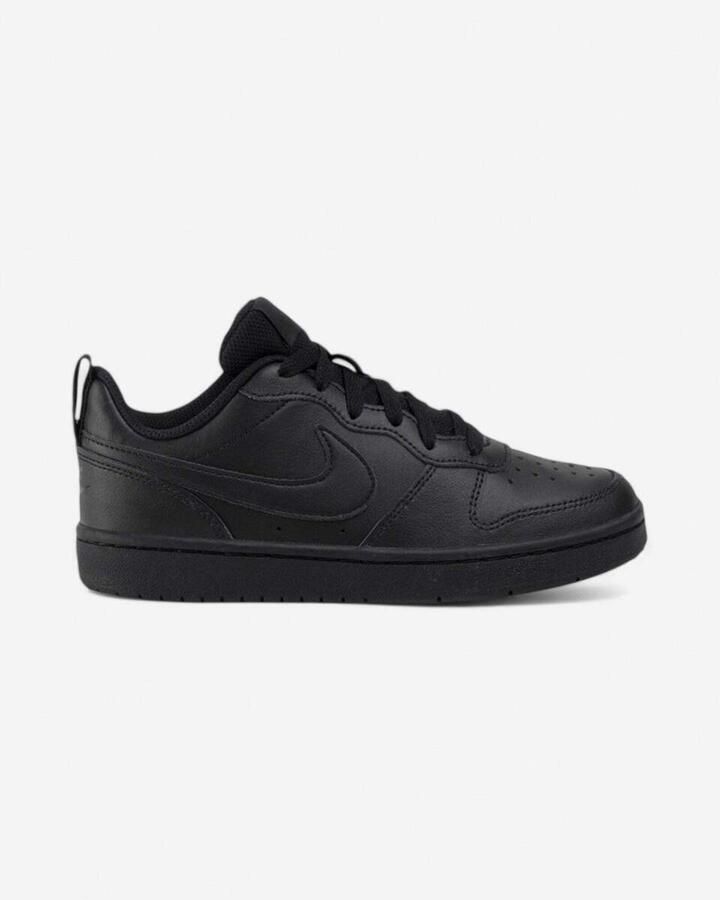 Nike Lage Sneakers Court Borough Low 2 Black (GS)