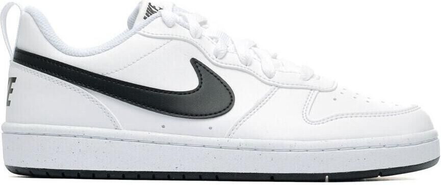 Nike court borough low recraft classic sneakers wit zwart kinderen - Foto 4