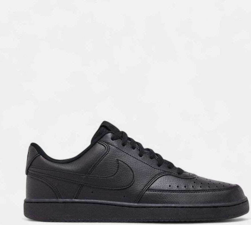 Nike Lage Sneakers -court-vision-low-next-nature-triple-black