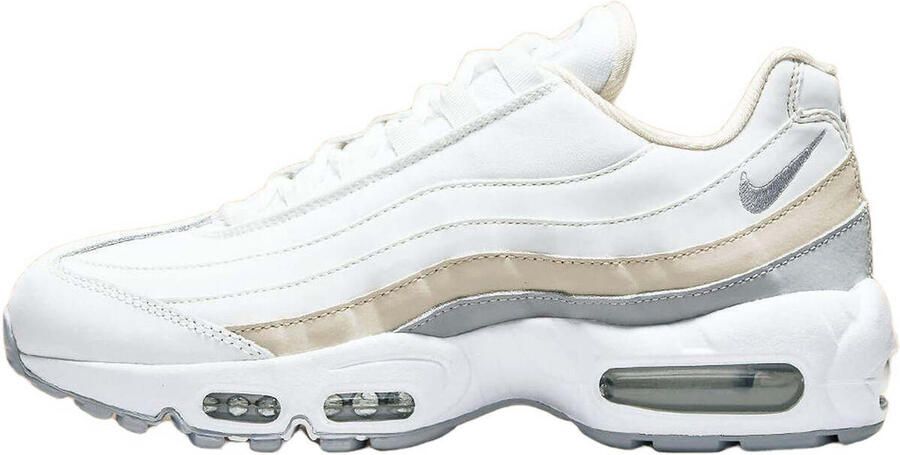 Nike Air Max 95 Essential Dames Schoenen Beige Leer Textil