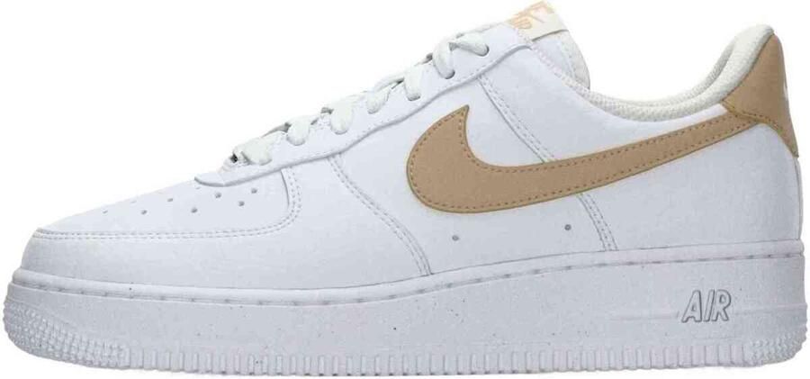 Nike Air Force Sneakers Dames Wit Mesh Synthetisch
