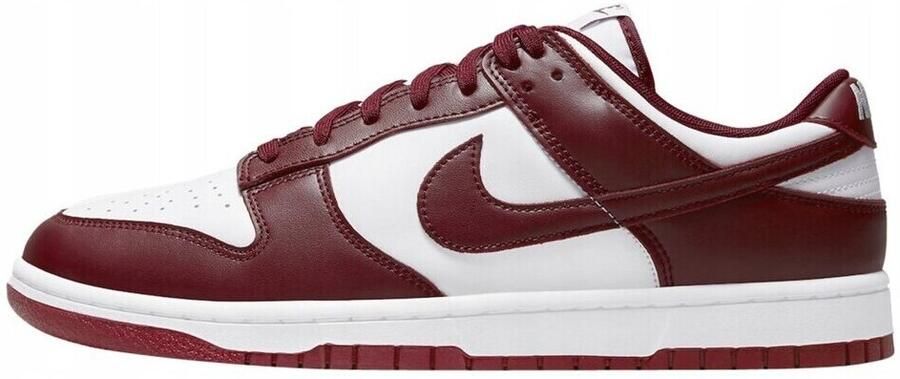 Nike Dunk Low Retro Team Red Wit Team Red Rood Wit Dunk Lifestyle Sneakers voor nen