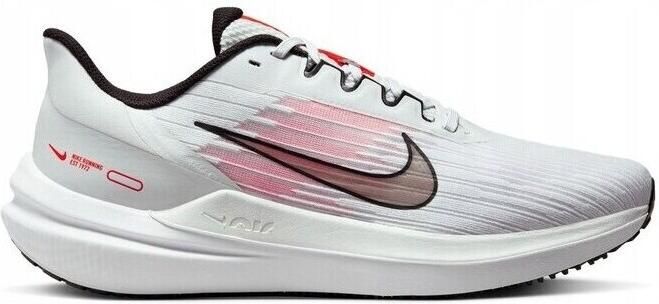 Nike air winflo 9 hardloopschoenen wit rood heren - Foto 2