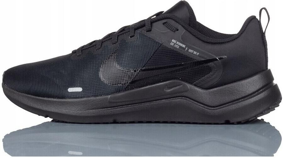 Nike Downshifter 12 Hardloopschoen voor heren(straat) Black Dark Smoke Grey Light Smoke Grey White Heren - Foto 8