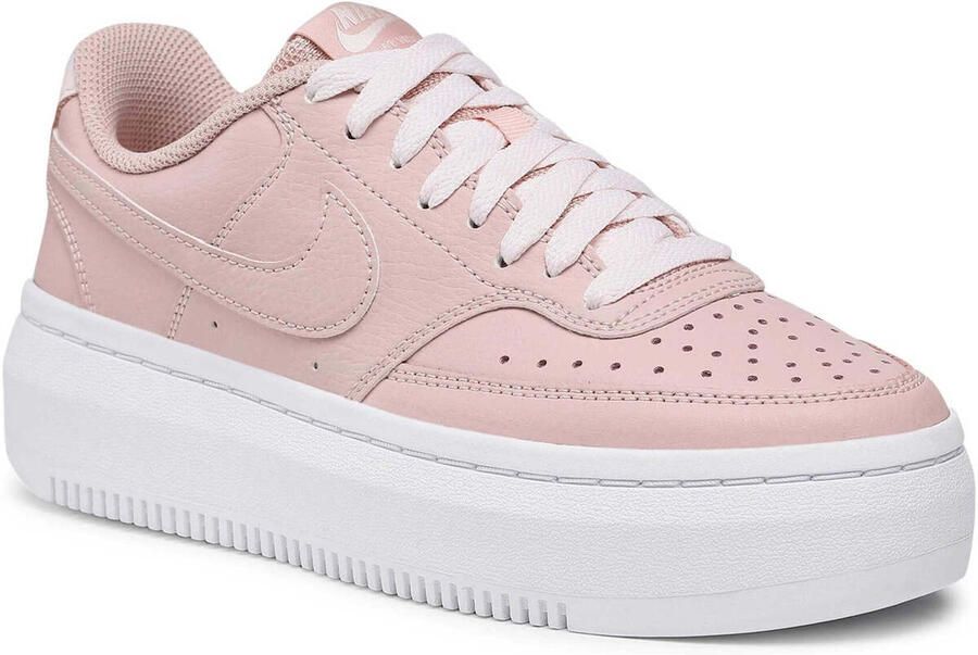 Nike Hoge Top Sneakers voor Dames Court Vision Roze Dames - Foto 3